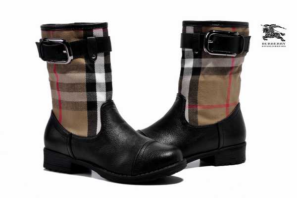 bottines burberry femme